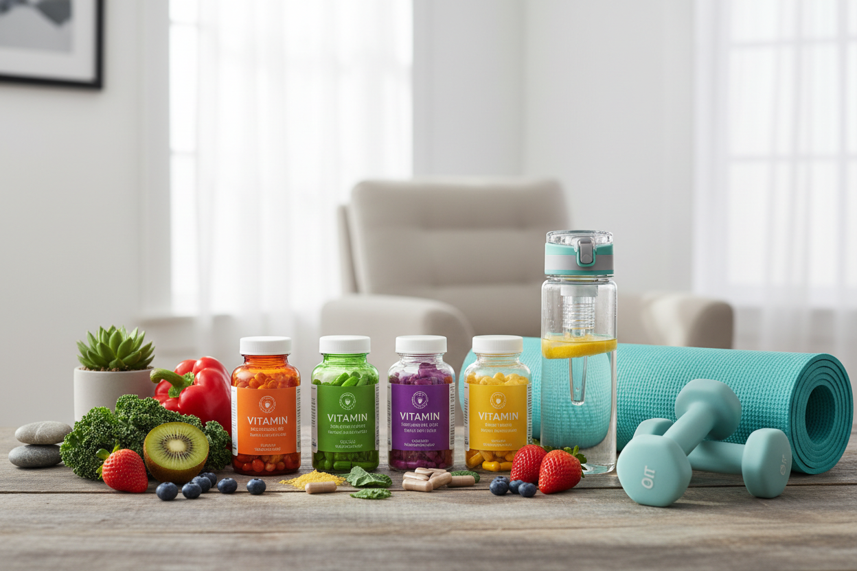 Suplementos y vida saludable